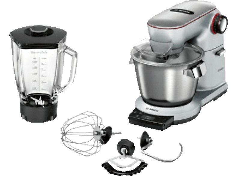 maaien zuurstof verfrommeld Küchenmaschine BOSCH MUM9YX5S12 OptiMUM Küchenmaschine Silber  (Rührschüsselkapazität: 5,5 Liter, 1500 Watt) | MediaMarkt