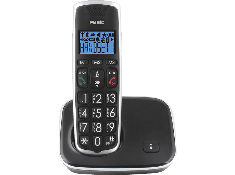 Schnurloses Seniorentelefon FYSIC FX6000 Schnurloses Seniorentelefon