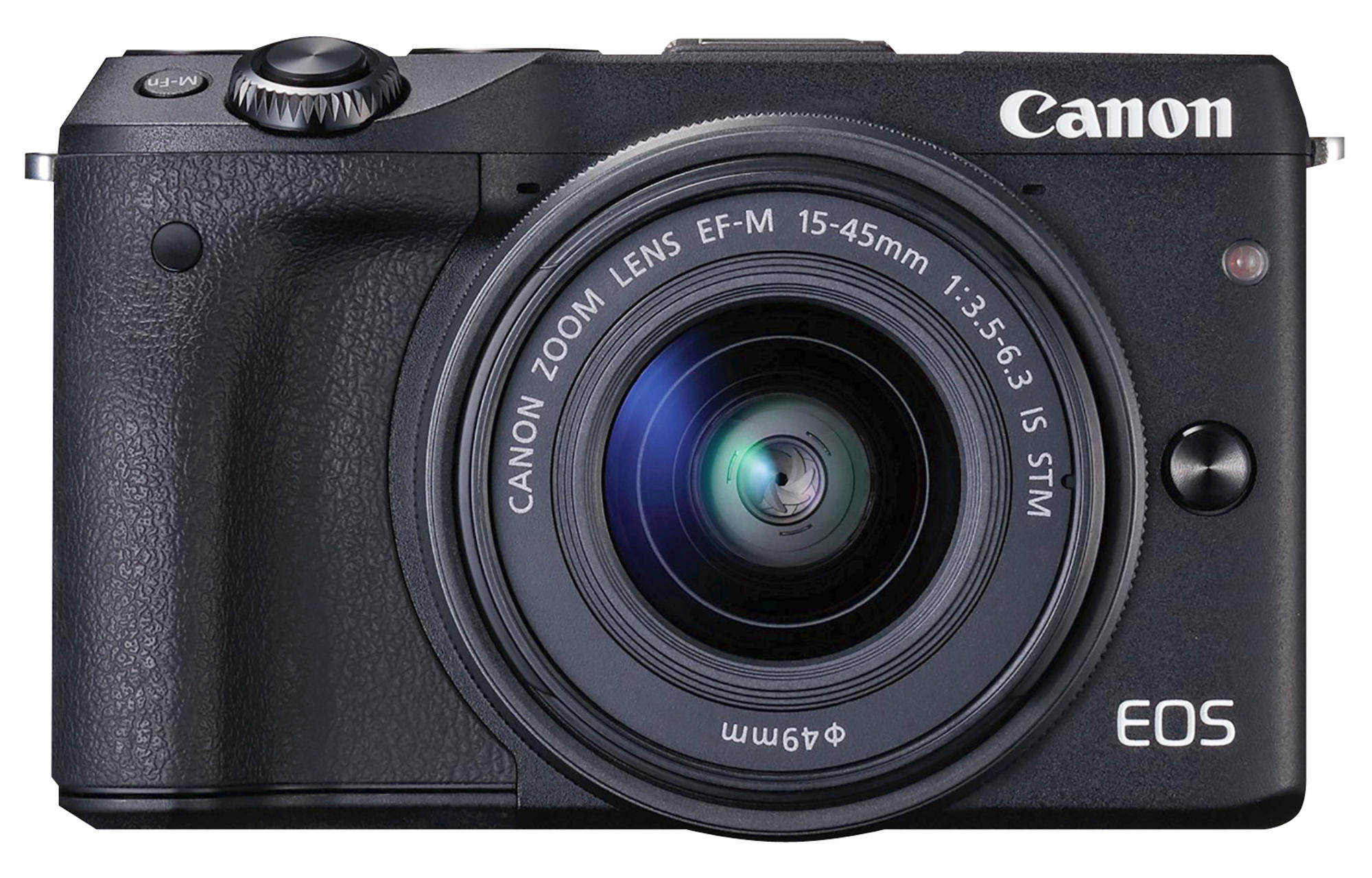 CANON EOS M3 Systemkamera mit Objektiv 15-45 mm, 7,5 cm Display Touchscreen, WLAN
