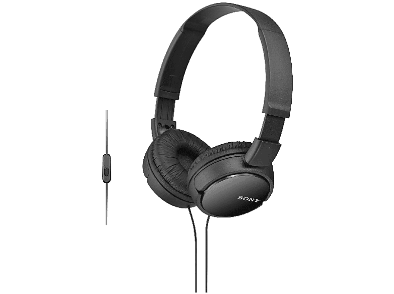 On-ear Schwarz Kopfhörer SONY MDR-ZX110AP,