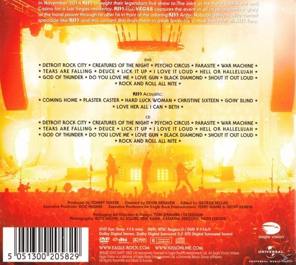 Kiss - Rocks Vegas Nevada (DVD + CD)