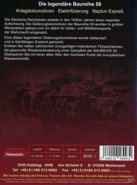 50: Baureihe legendäre Kriegslokomotiven DVD Die