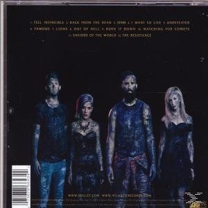 CD borító hátulja a zenekar tagjaival és a dalok listájával.
