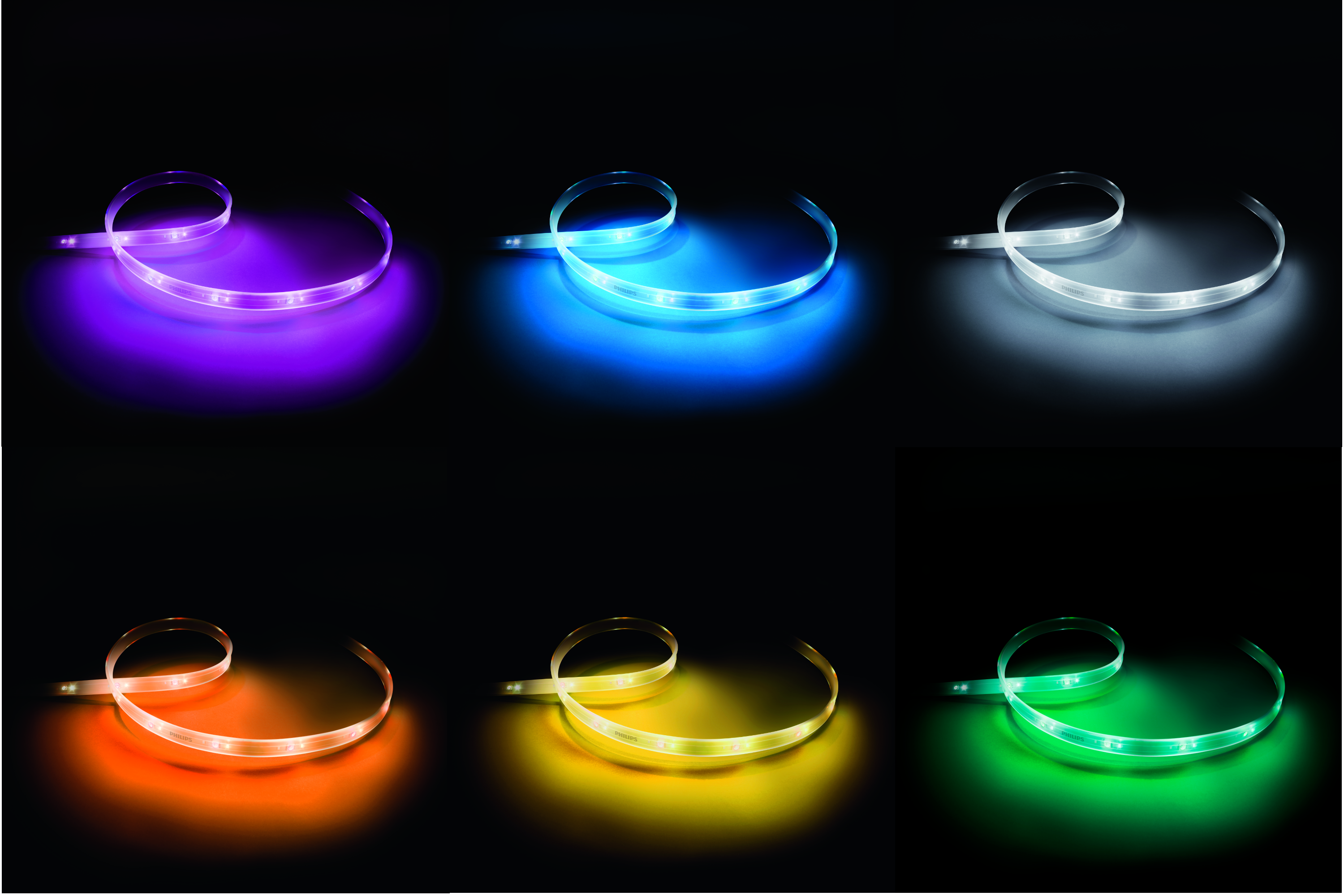 PHILIPS Hue LightStrip+ 2m Basis inkl. Hue Bridge Vorteilspack LED Strip