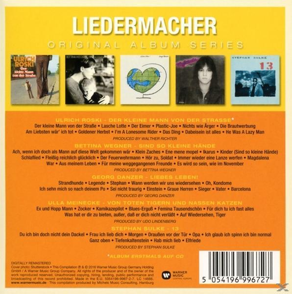 VARIOUS/LIEDERMACHER - Original Album Series  - (CD)