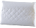 TEXTREND Ergonómiai párna, steppelt cipzáras huzattal, szivacs betéttel 50x32x11 cm