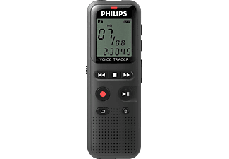 Grabadora De Voz Philips Voicetracer 1150 Digital 4 Gb Negro