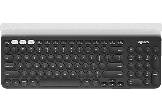 LOGITECH K780 BT BLACK - Tastatur (Weiss, schwarz)