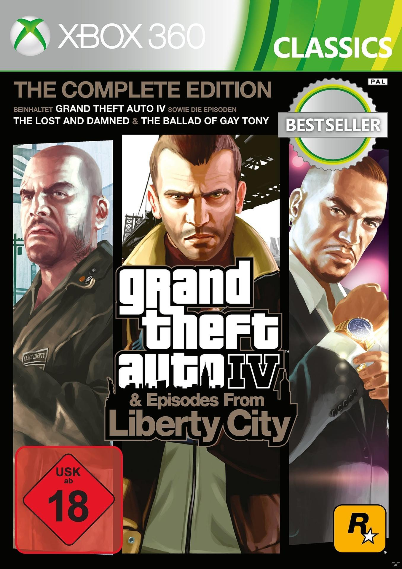 Grand Theft Auto 4 - Complete Edition (Classics) - [Xbox 360]