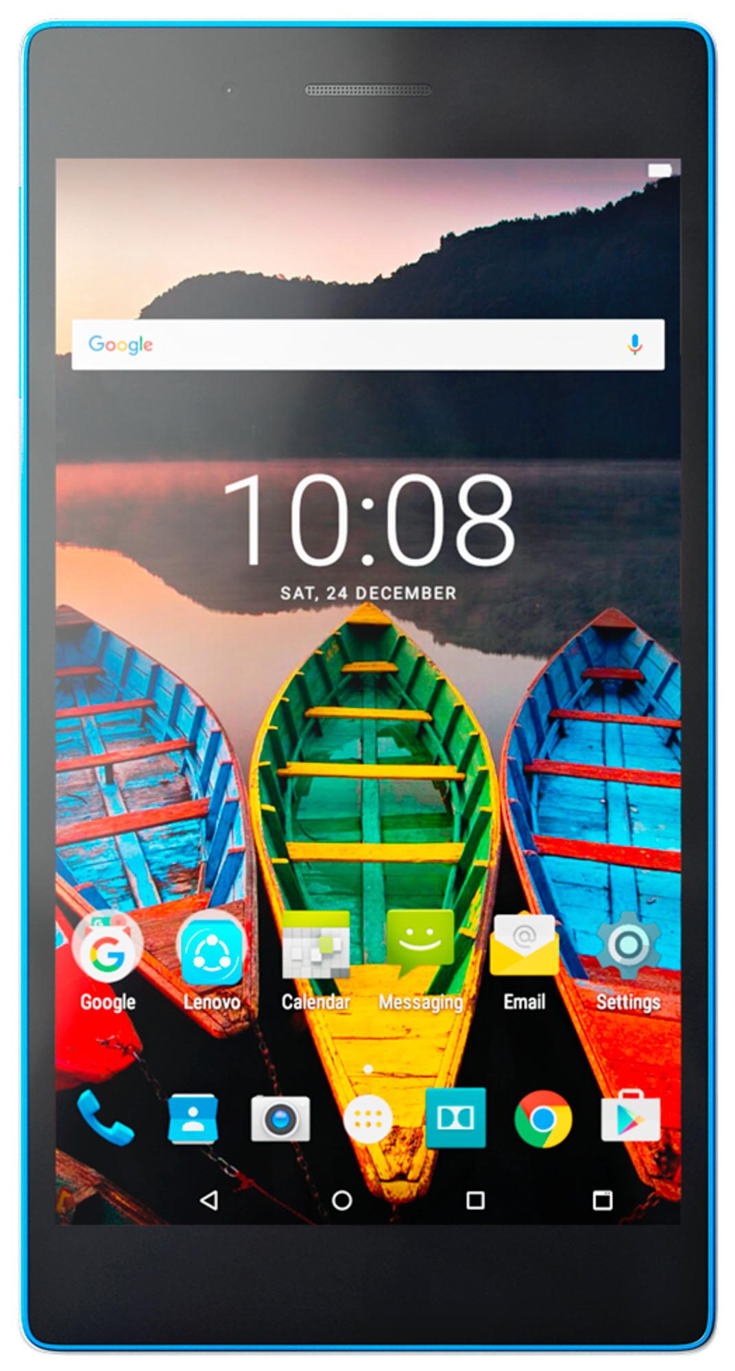 Tablet - Lenovo Tab 3 730F, 7 pulgadas, 16GB, 2GB RAM, Blanca