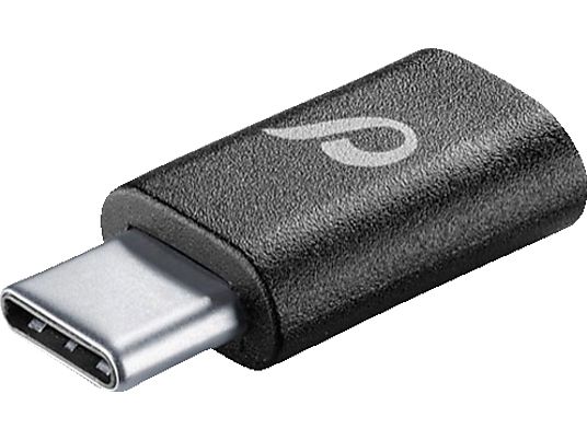 CELLULAR LINE CHADUSBCK - Câble Micro-USB (Noir)
