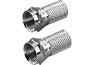 VIVANCO F plug, 7.0 mm 2 delar