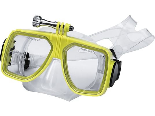 HAMA 4442 - Taucherbrille (Gelb, transparent)