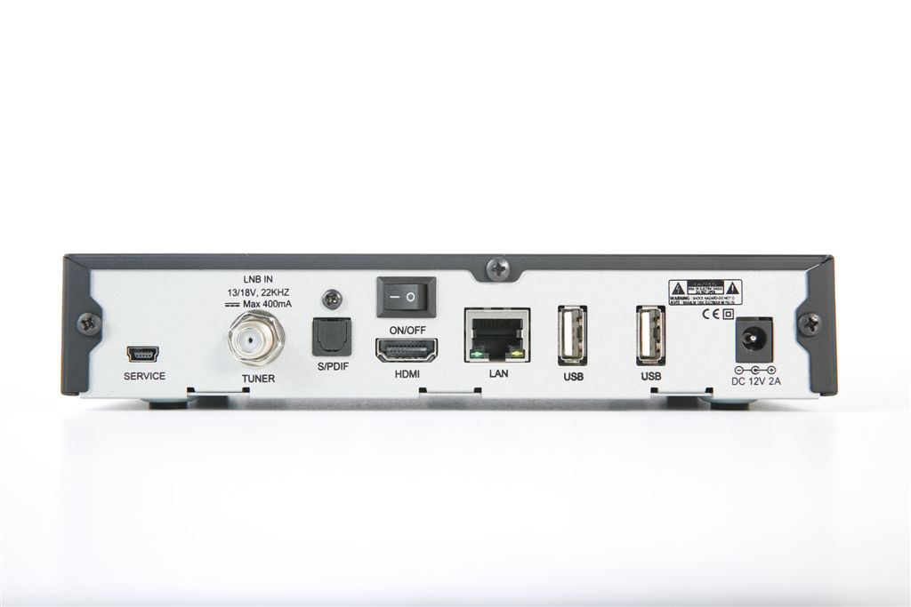 DREAMBOX DM520 DVB-S2 Receiver (HDTV, DVB-S, DVB-S2, Schwarz)