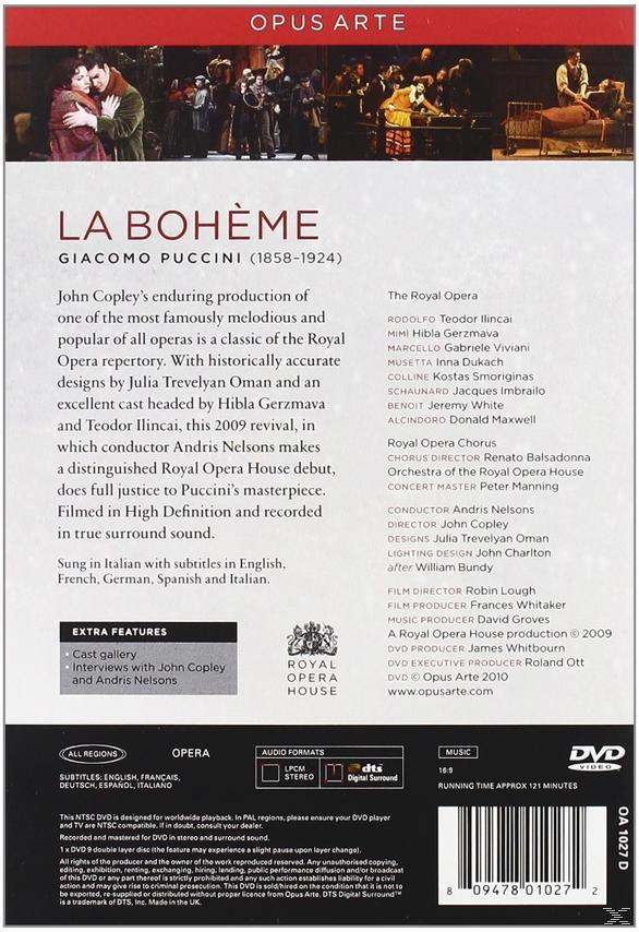 VARIOUS, Orchestra Of The Royal Opera House - La Boheme  - (DVD)