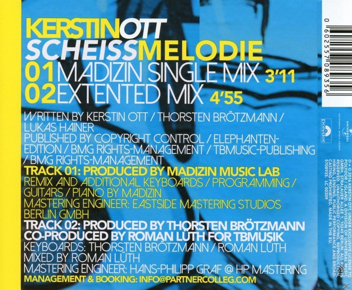 Kerstin Ott - Scheissmelodie (2-Track)  - (5 Zoll Single CD (2-Track))