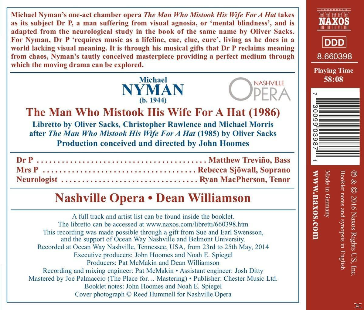 CD-Cover mit Text, einschließlich Titel und Credits. Hauptsächlich weißer Hintergrund mit schwarzem Text.