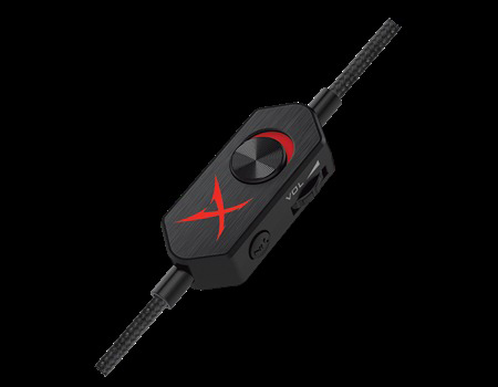 CREATIVE Sound BlasterX H5 , Over-ear Gaming Headset Schwarz