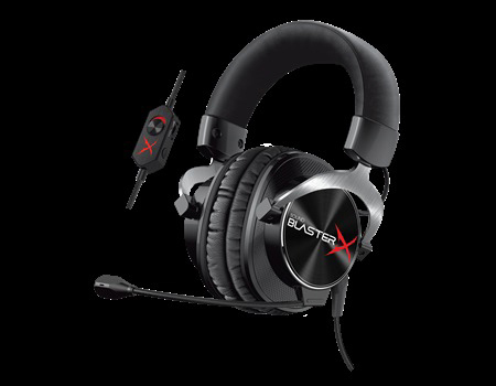 CREATIVE Sound BlasterX H5 , Over-ear Gaming Headset Schwarz