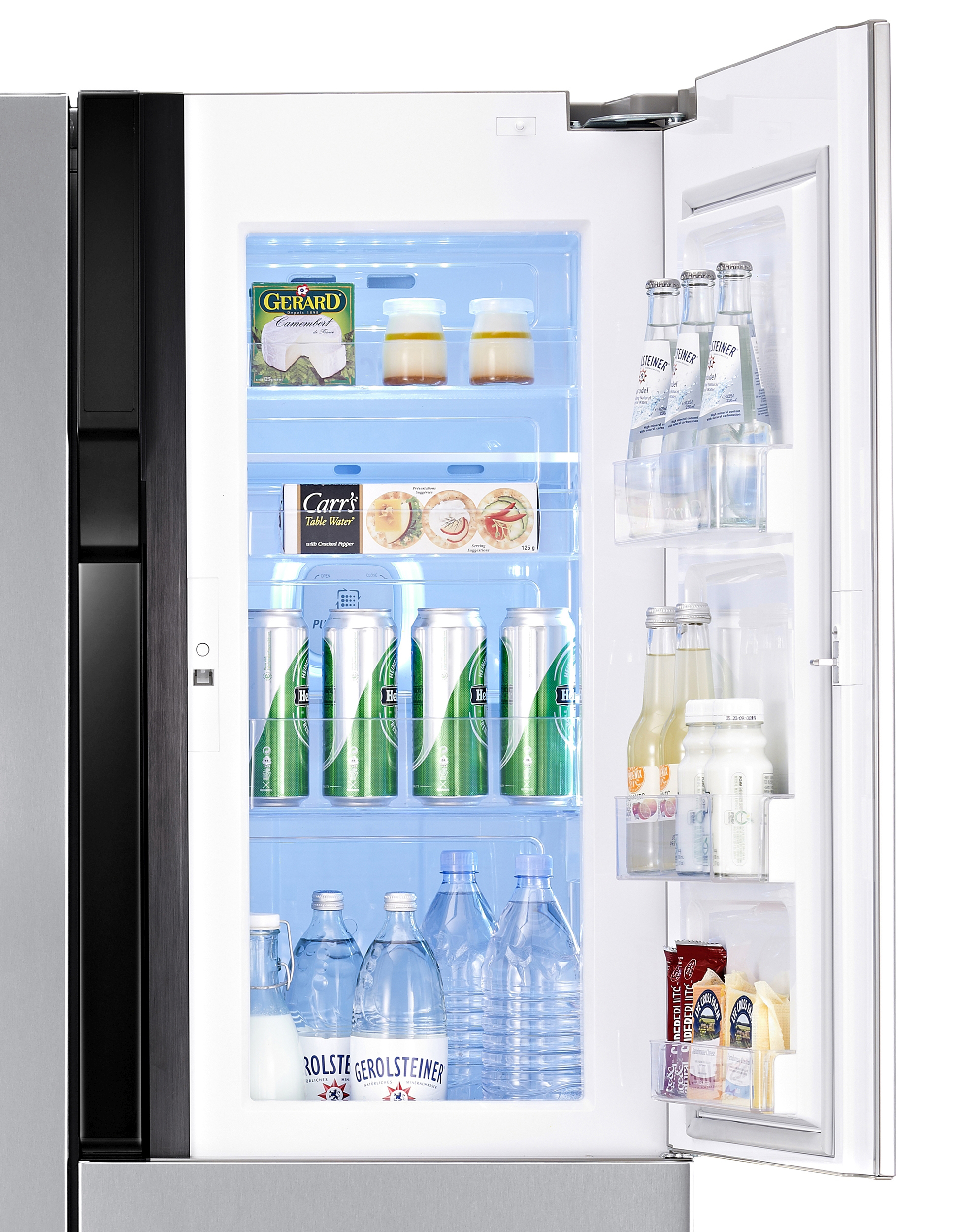 LG ELECTRONICS Side-by-Side GSJ 561 PZUZ Side-by-Side (F, 1790 mm hoch, No Frost (verminderte Eisbildung), Edelstahl)