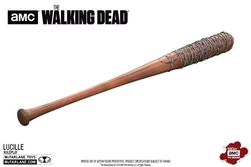close up The Walking Dead Rollenspielwaffe Negans Lucille Rollenspiel-Waffe