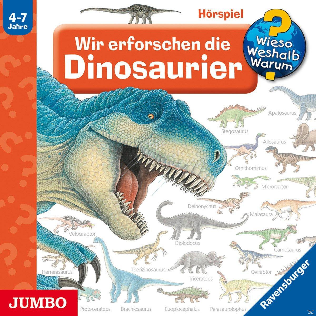Dinosaurier erforschen Wir Wieso? Warum? (CD) die Weshalb? -