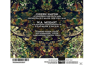 Hagen,C./Tomter,L.A./Bjoranger,J./1B1 - Cellokonzert/Sinfonia concertante  - (CD)