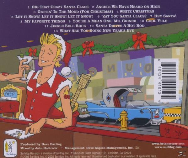 Setzer - (CD) Christmas Crazy - That Orchestra Dig Brian