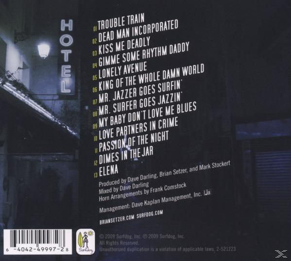 Brian Orchestra Setzer - Songs From Lonely Avenue  - (CD)