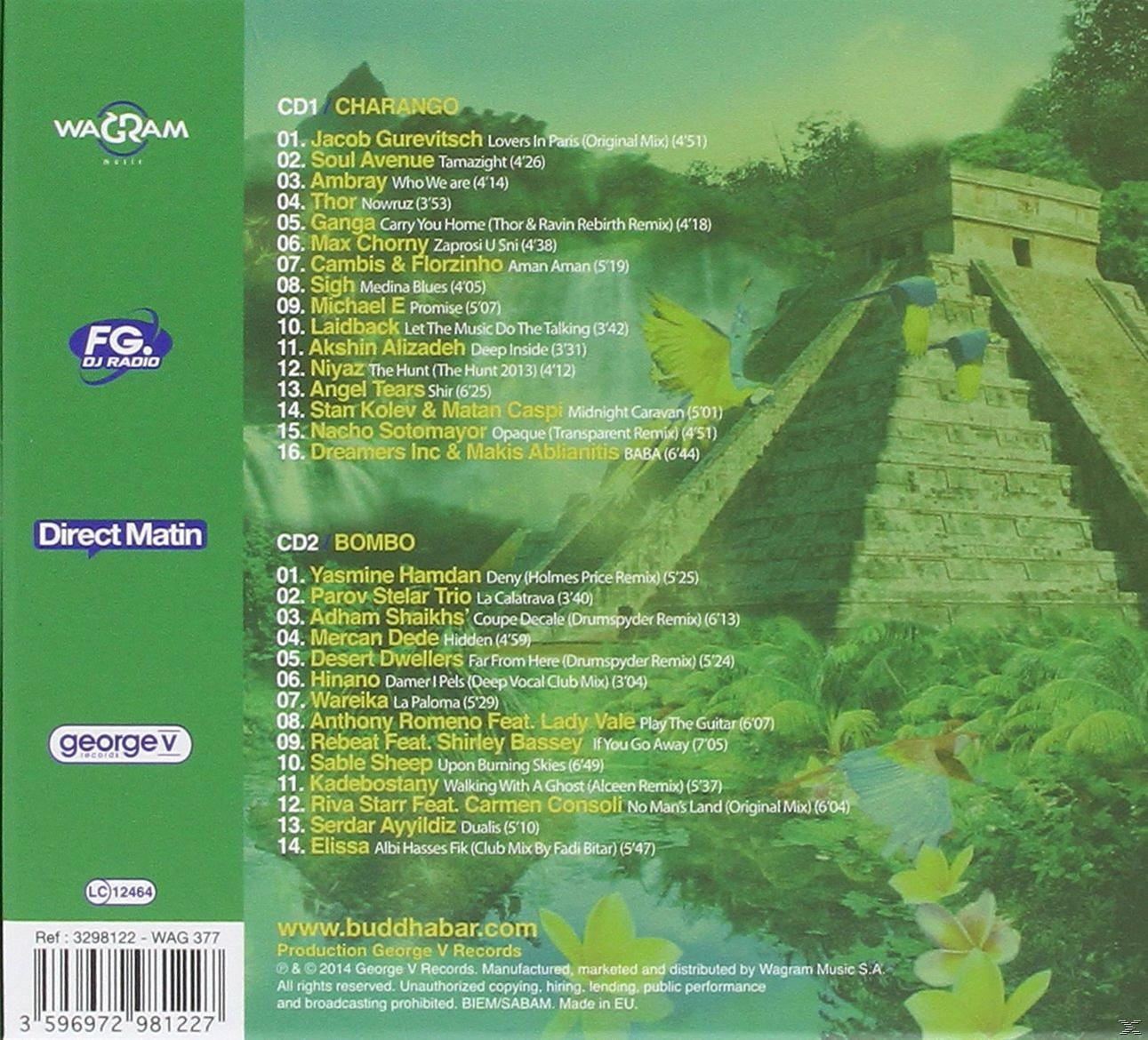 CD-Cover mit einer Liste von Songs, zwei Leute tanzen vor einem Waldhintergrund.