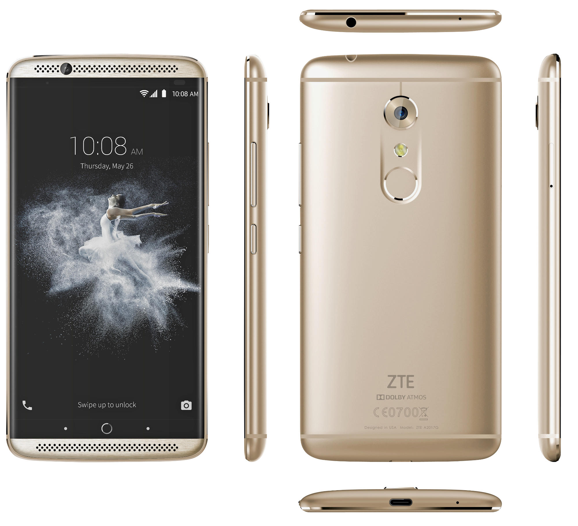 ZTE Axon 7 64 GB Gold Dual SIM