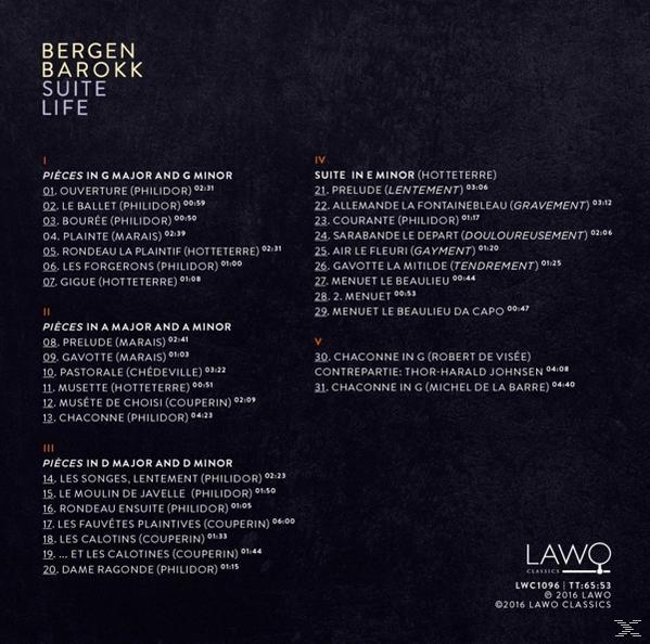 Bergen Barokk - Suite Life  - (SACD Hybrid)