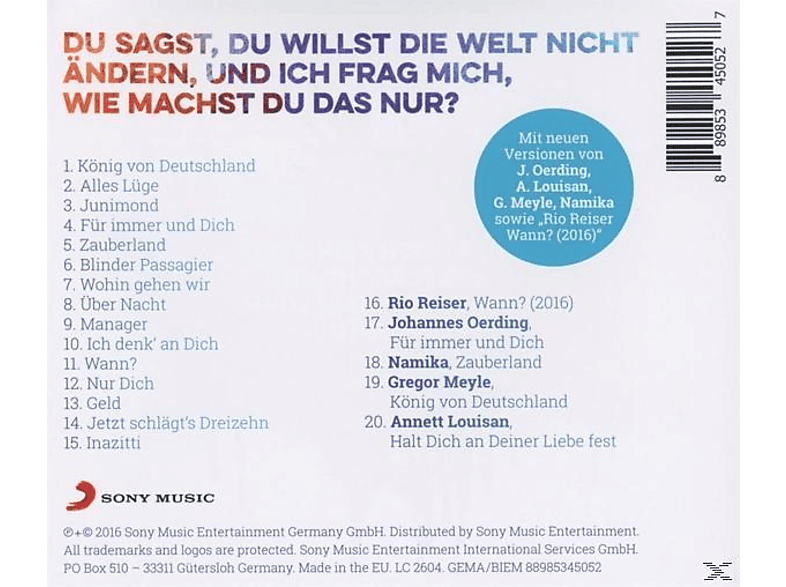 Thumbnail - Rio Reiser - Alles und noch viel mehr-Das Beste (CD)