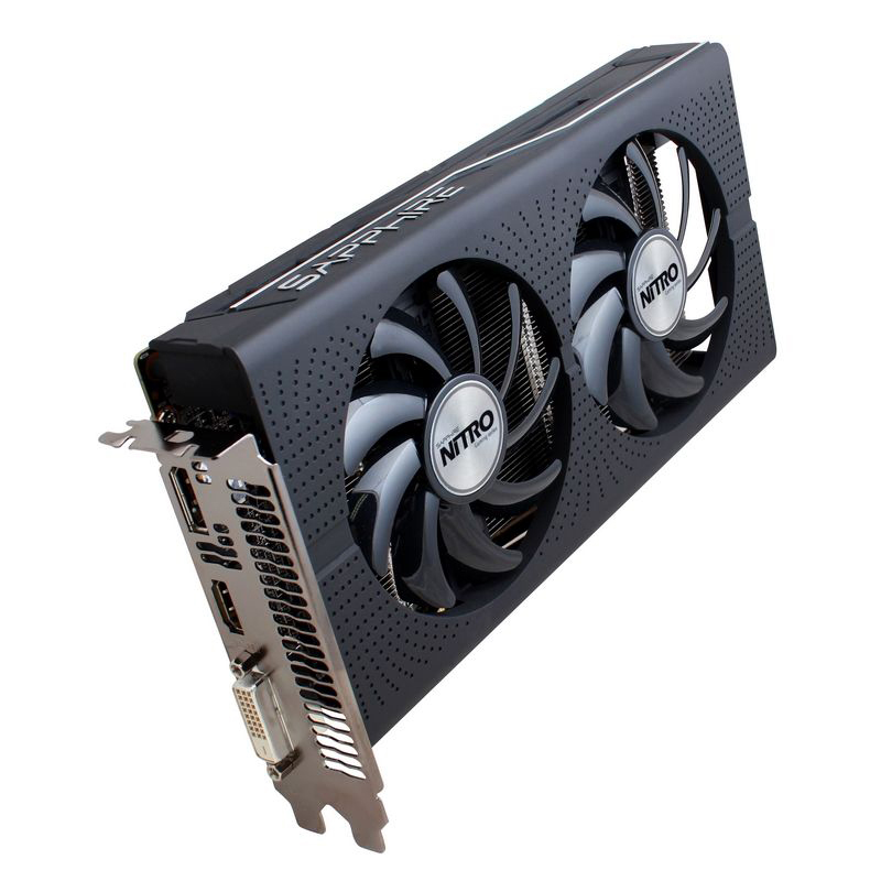 SAPPHIRE Radeon RX 460 Nitro 4GB OC (11257-02-20G) (AMD, Grafikkarte)