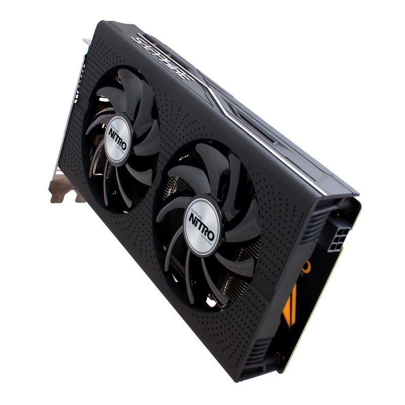 SAPPHIRE Radeon RX 460 Nitro 4GB OC (11257-02-20G) (AMD, Grafikkarte)