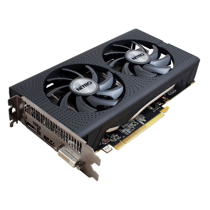 SAPPHIRE Radeon RX 460 Nitro 4GB OC (11257-02-20G) (AMD, Grafikkarte)