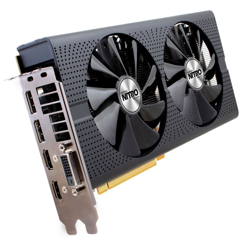 SAPPHIRE Radeon RX 470 Nitro+ 4GB OC (11256-01-20G) (AMD, Grafikkarte)