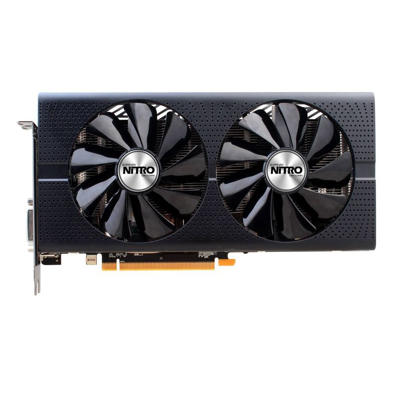 SAPPHIRE Radeon RX 470 Nitro+ 4GB OC (11256-01-20G) (AMD, Grafikkarte)