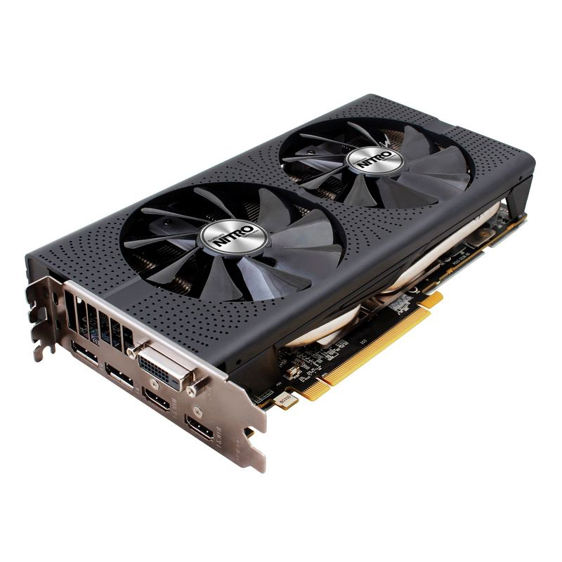 SAPPHIRE Radeon RX 470 Nitro+ 4GB OC (11256-01-20G) (AMD, Grafikkarte)