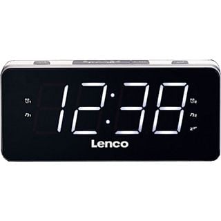 LENCO Wekkerradio Wit (CR-18)