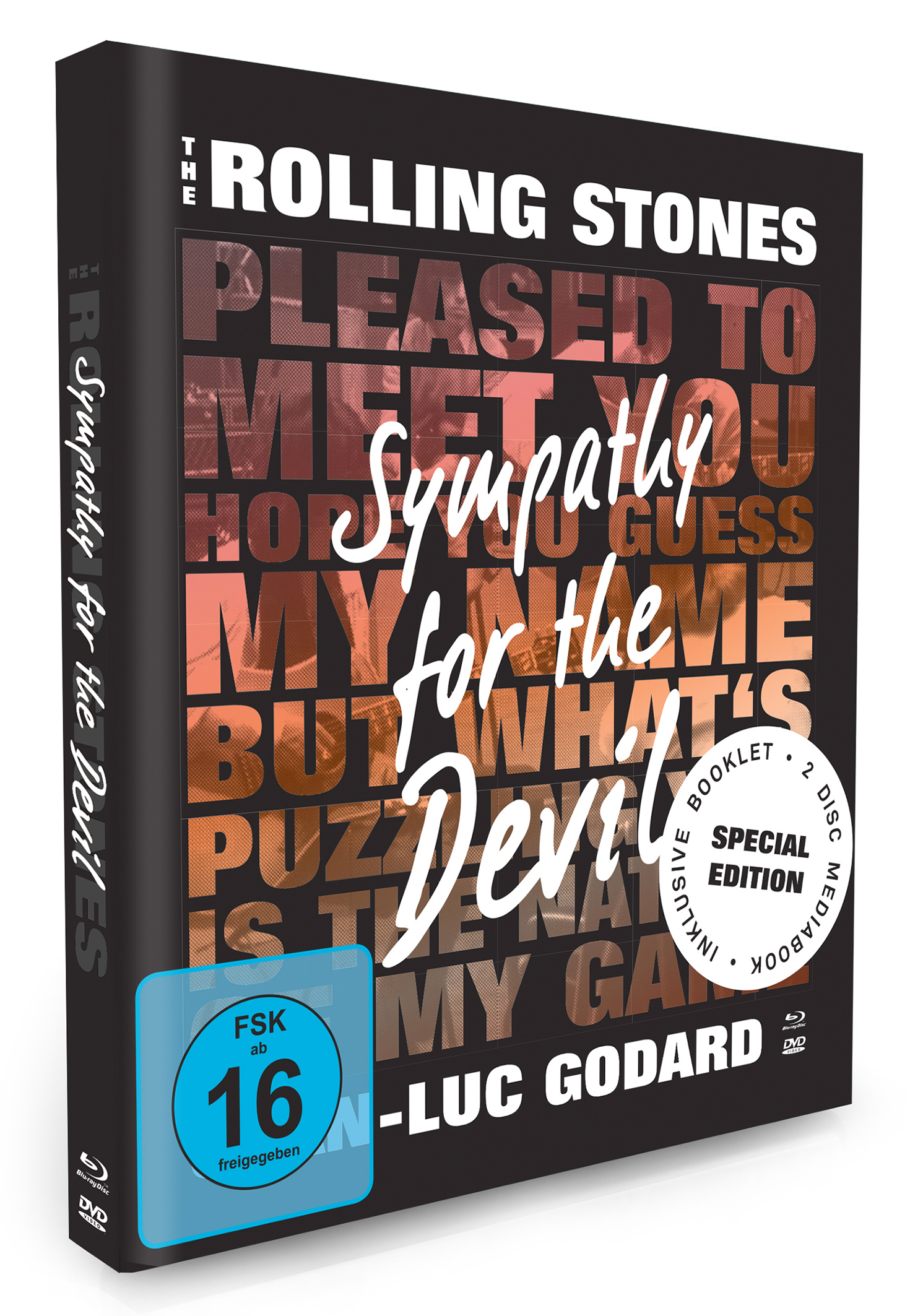 The Rolling Stones: Sympathy For Devil (Mediabook) The DVD