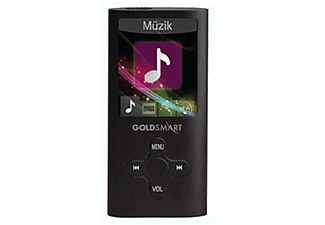 GOLDMASTER MP3-224 Siyah 8 GB MP3 Player Outlet