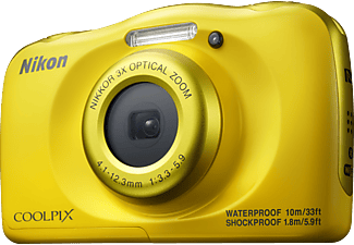 NIKON Coolpix W100 - Appareil photo compact Jaune