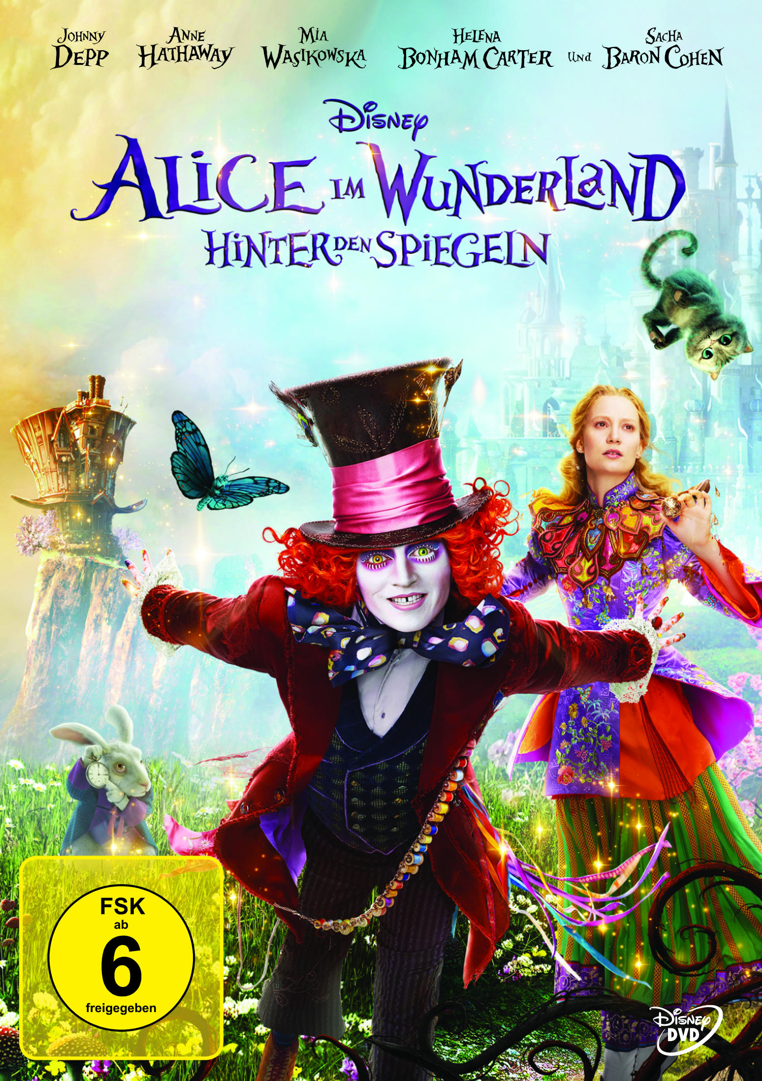 Alice im Hinter Spiegeln Wunderland: den DVD