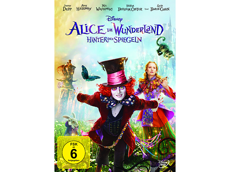 Alice im Hinter Spiegeln Wunderland: den DVD