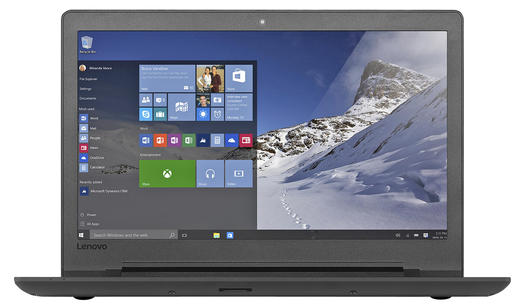 LENOVO IdeaPad 110 - 15,6 Zoll - Intel® Core™ i5 i5-6200U - 8 GB - 256 GB - Windows 10