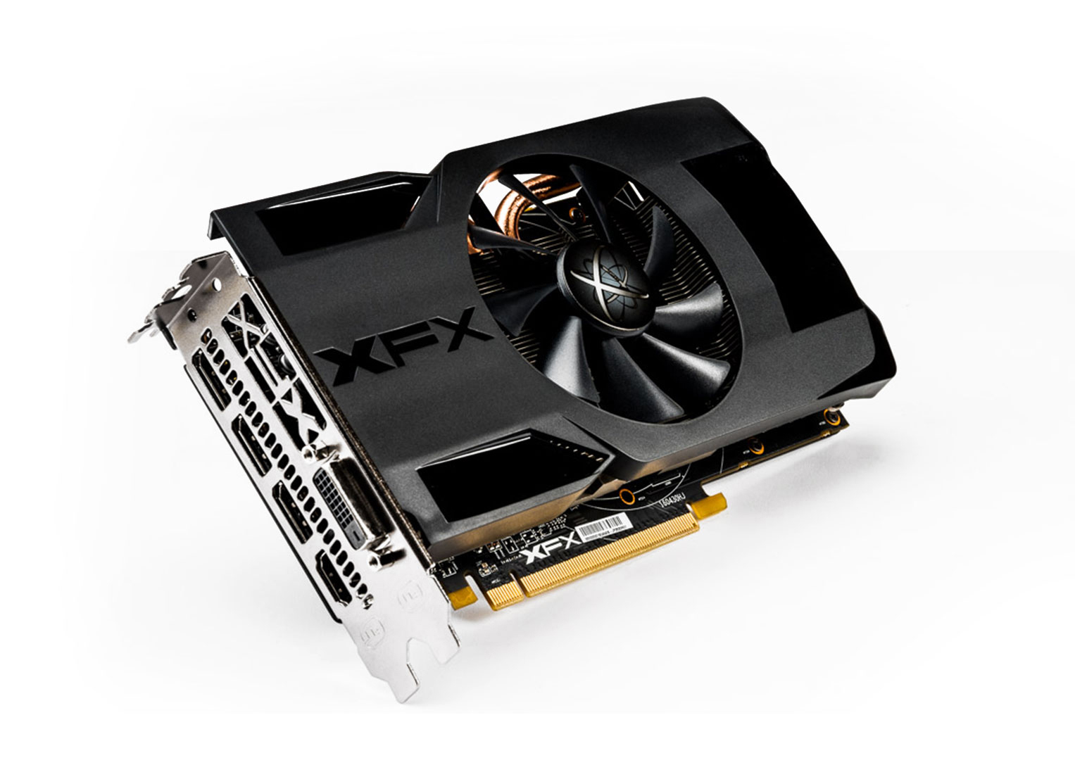 XFX Radeon RX 470 Black Edition 4GB (RX-470P4SFD5) (AMD, Grafikkarte)