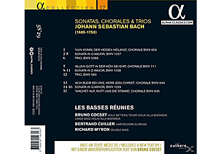 Bruno Cocset, Les Basses Reunies - Choräle und Trios  - (CD)