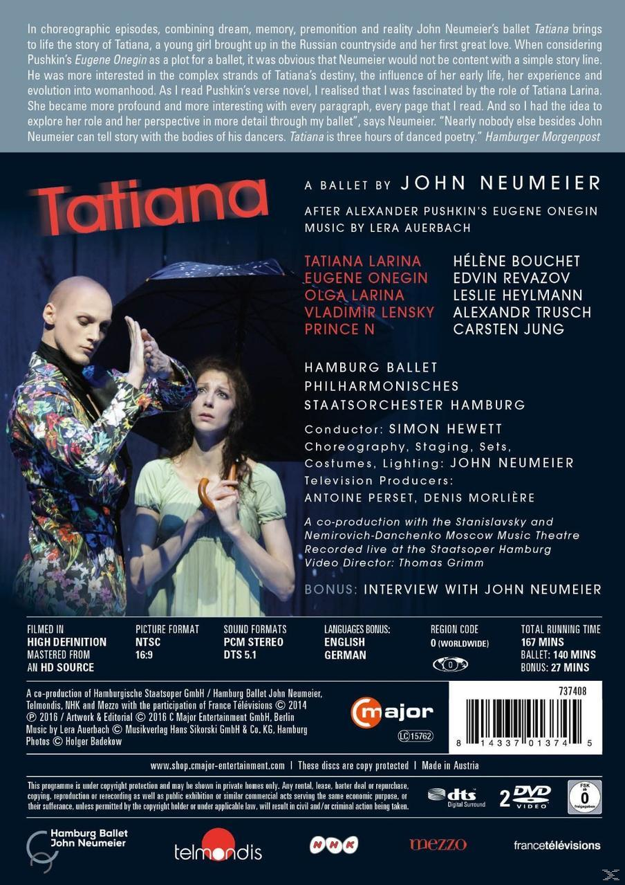 VARIOUS, Philharmonisches (DVD) Hamburg Staatsorchester - - Tatiana
