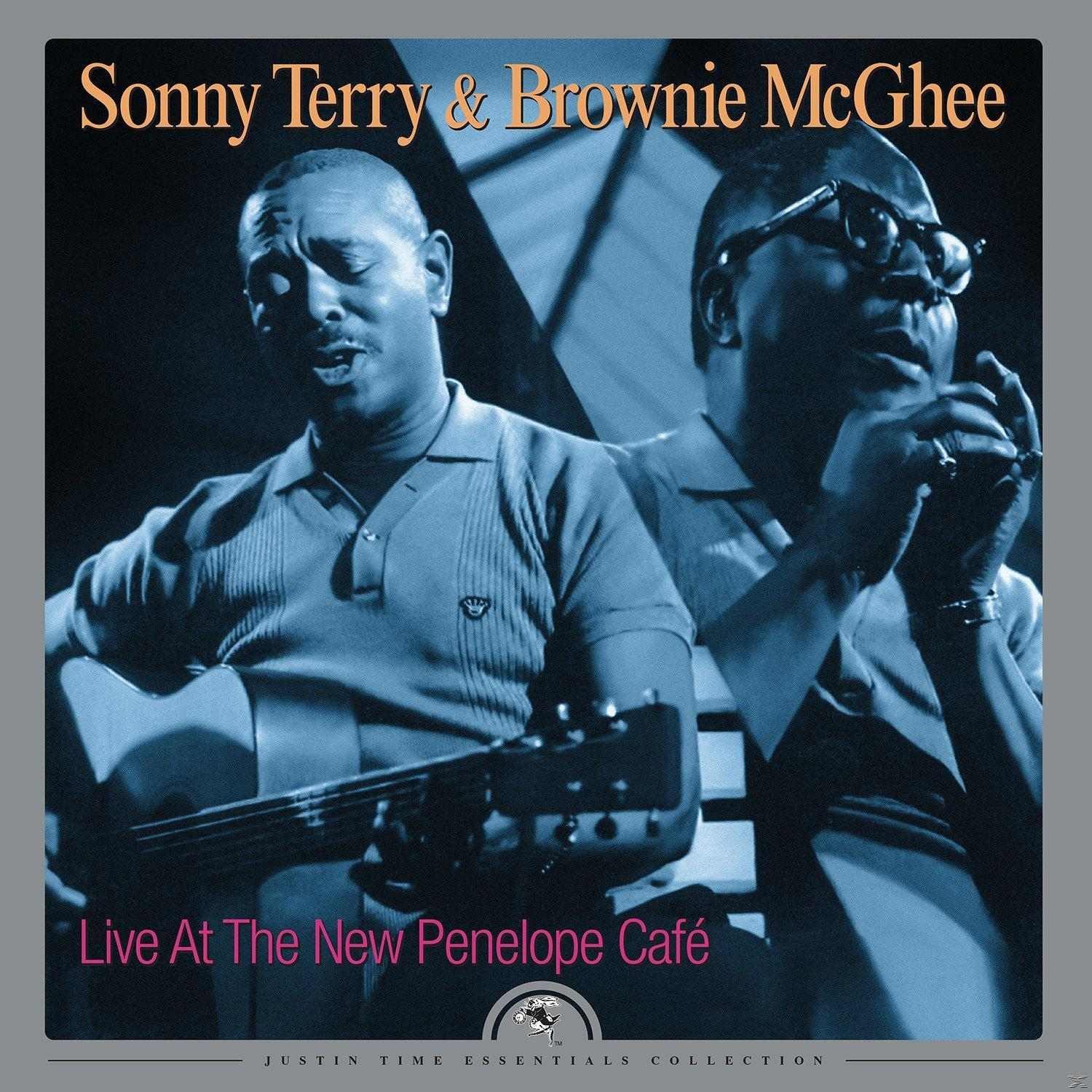 A 'Live At The New Penelope Café' album borítója Sonny Terry & Brownie McGhee-től.